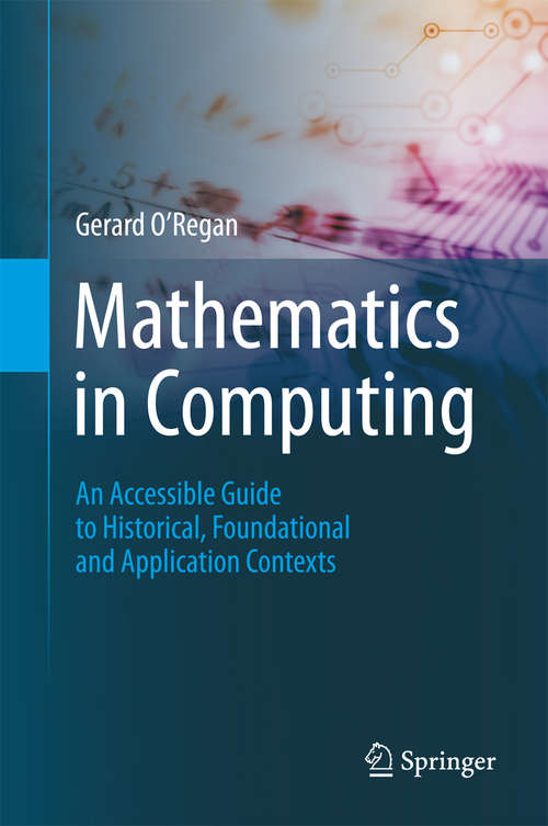 Book cover of Mathematics in Computing