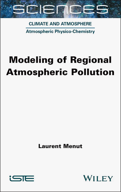 Book cover of Modeling of Regional Atmospheric Pollution