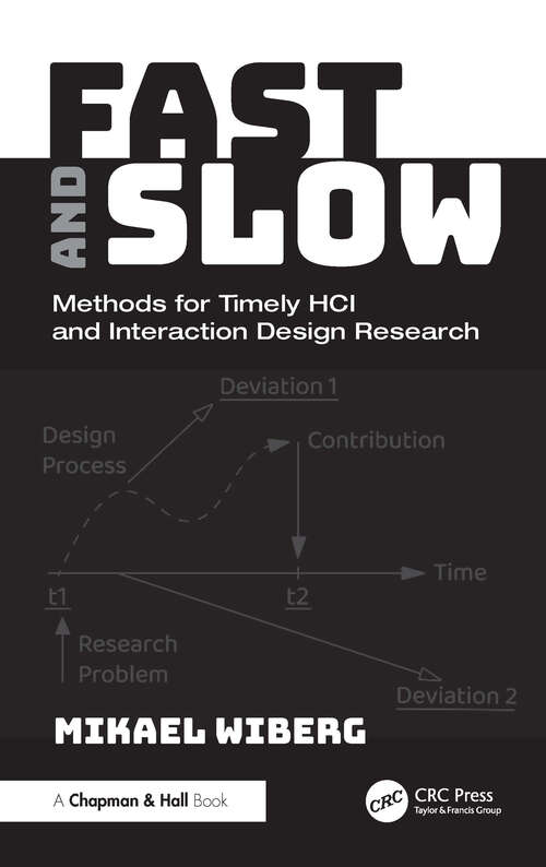Book cover of Fast and Slow: Methods for Timely HCI and Interaction Design Research (1)