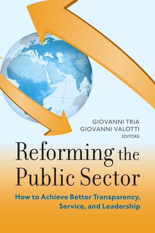 Book cover of Reforming the Public Sector