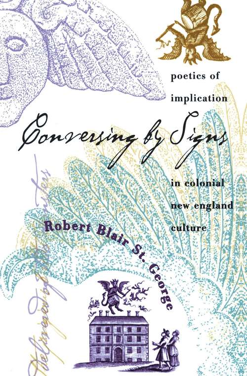 Book cover of Conversing by Signs