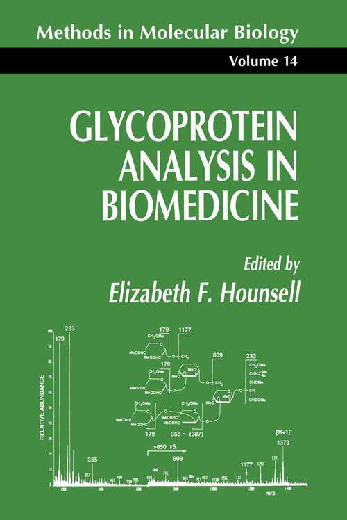 Book cover of Glycoprotein Analysis in Biomedicine
