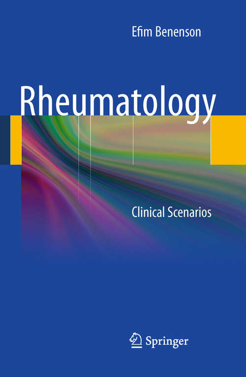 Book cover of Rheumatology: Clinical Scenarios