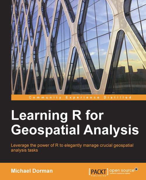 Book cover of Learning R for Geospatial Analysis