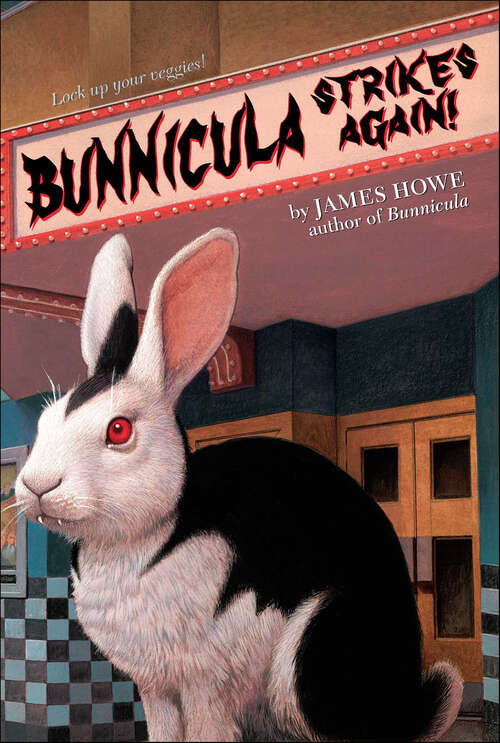 Book cover of Bunnicula Strikes Again!
