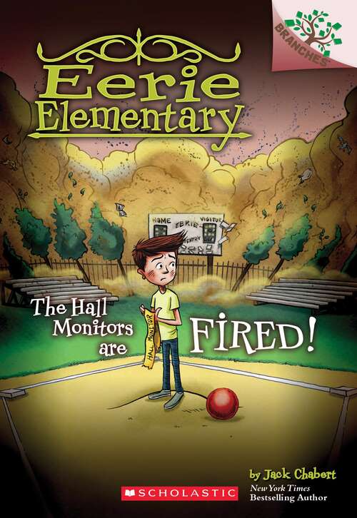 Book cover of The Hall Monitors are Fired! (Eerie Elementary: Eight)