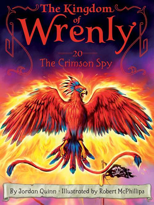 Book cover of The Crimson Spy (The Kingdom of Wrenly #20)