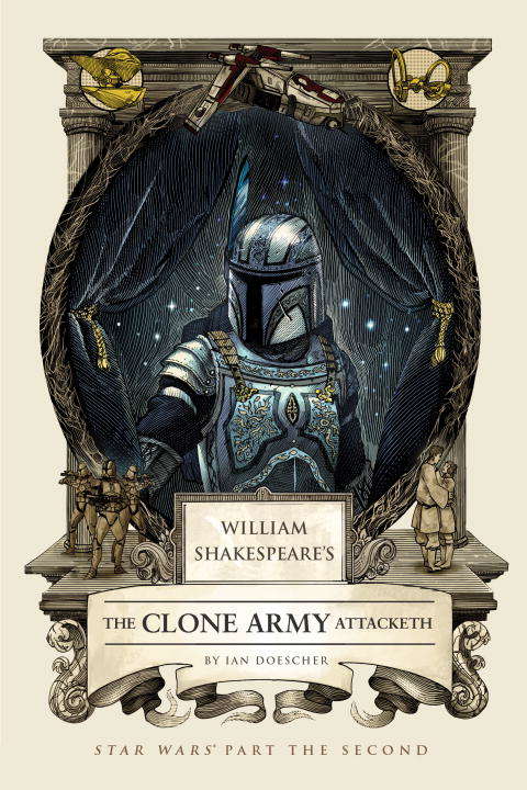 Book cover of William Shakespeare's The Clone Army Attacketh