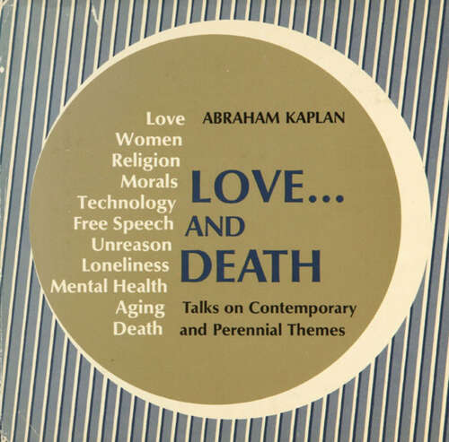 Book cover of Love... and Death