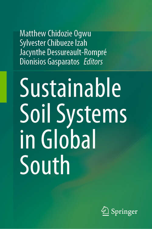 Book cover of Sustainable Soil Systems in Global South