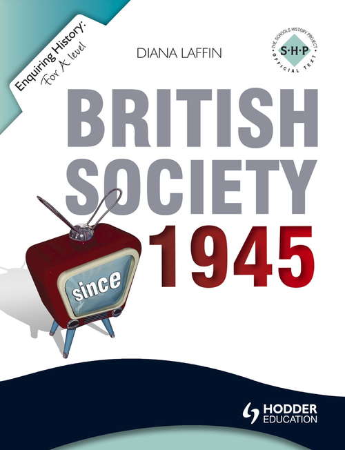Book cover of Enquiring History: British Society since 1945