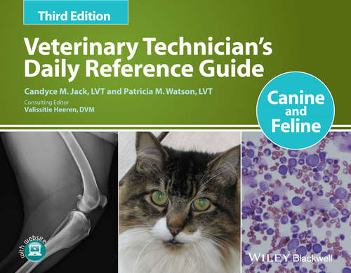 Book cover of Veterinary Technician's Daily Reference Guide