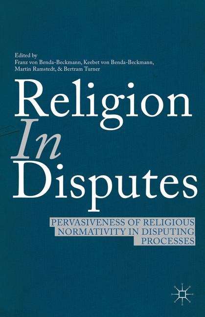 Book cover of Religion In Disputes