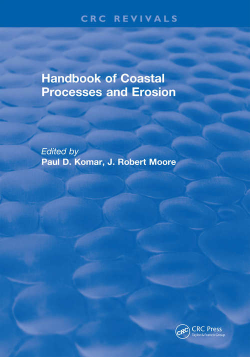 Book cover of Handbook of Coastal Processes and Erosion