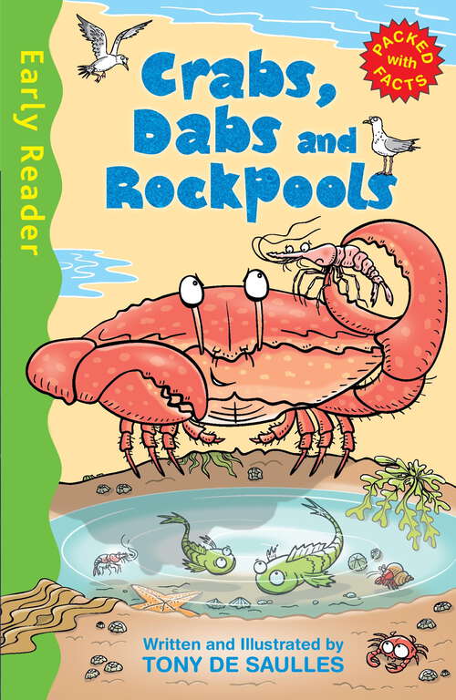 Book cover of Crabs, Dabs and Rock Pools (Early Reader Non Fiction)