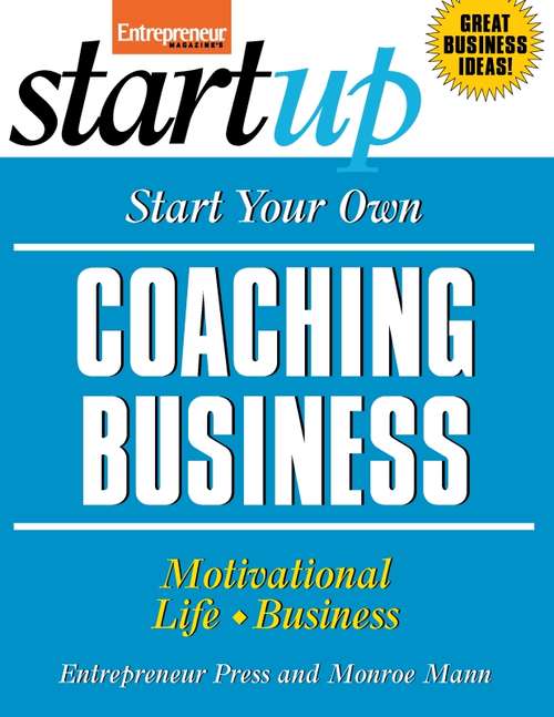 Book cover of Start Your Own Coaching Business