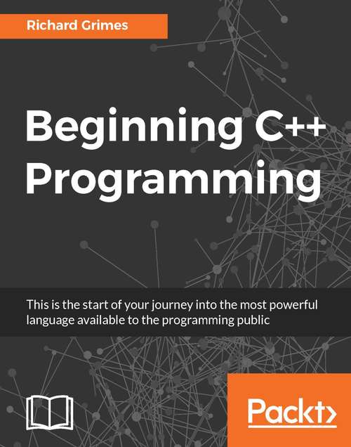 Book cover of Beginning C++ Programming
