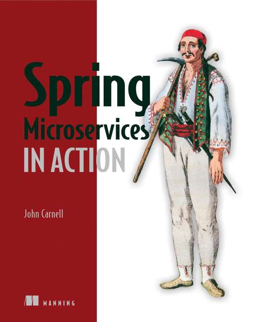 Book cover of Spring Microservices in Action