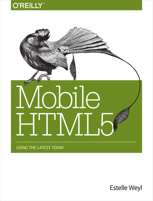 Book cover of Mobile HTML5
