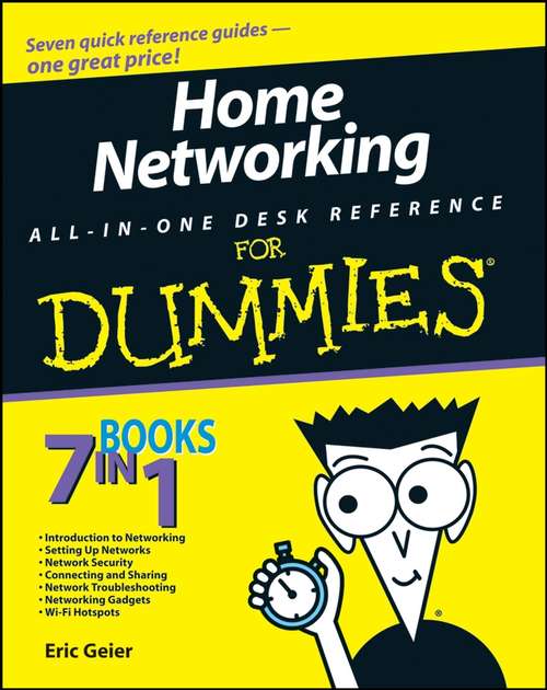 Book cover of Home Networking All-in-One Desk Reference For Dummies