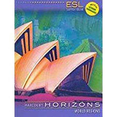 Book cover of Harcourt Horizons: World Regions (Texas Edition)