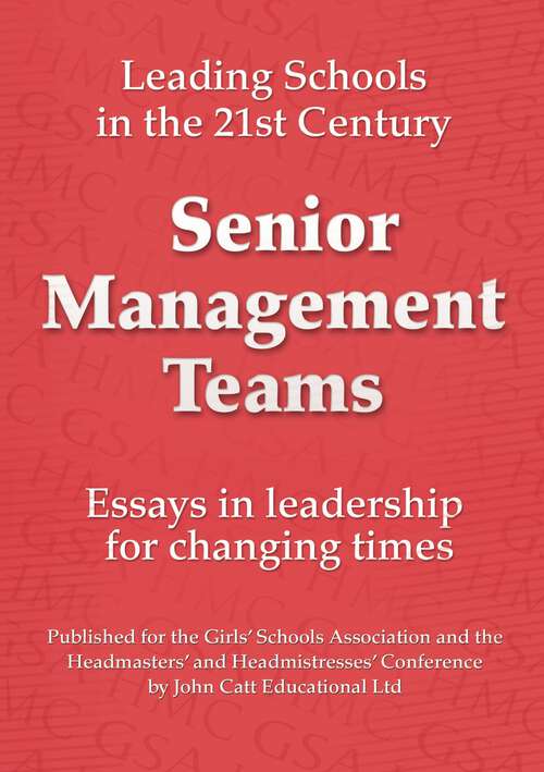 Book cover of Senior Management Teams (Leading Schools)