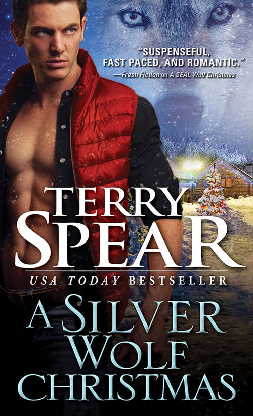 Book cover of A Silver Wolf Christmas