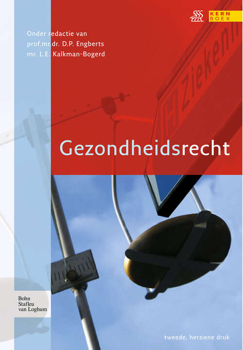 Book cover of Gezondheidsrecht