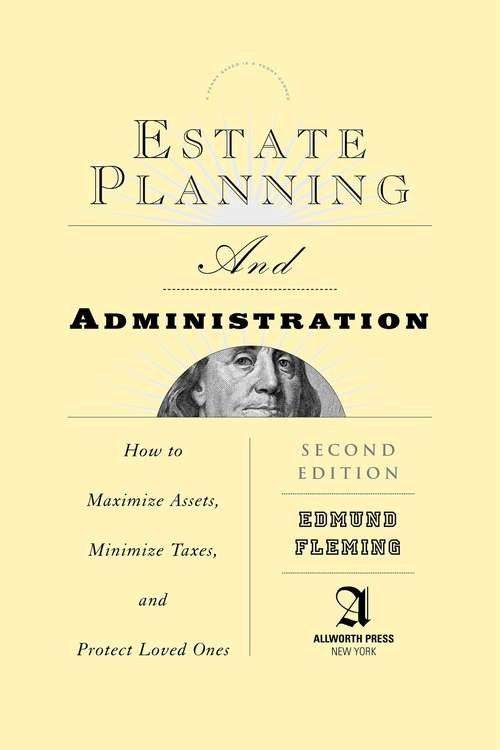 Book cover of Estate Planning and Administration