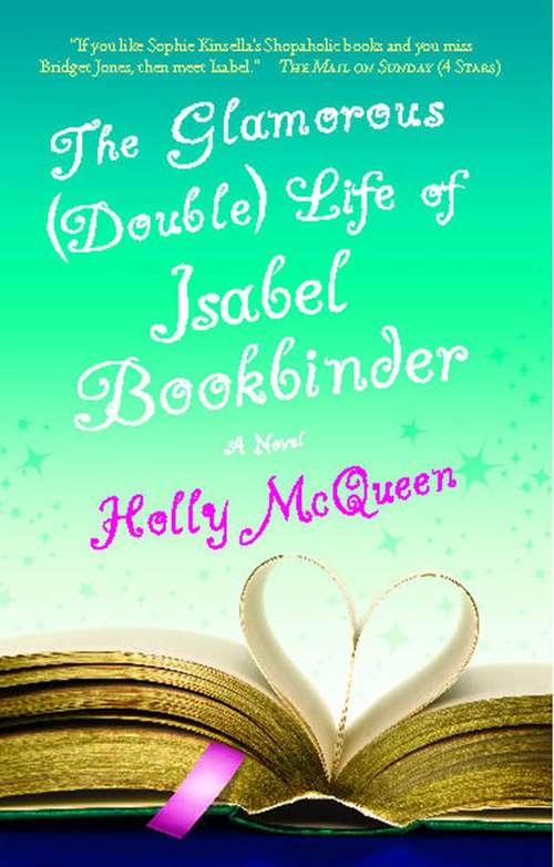 Book cover of The Glamorous (Double) Life of Isabel Bookbinder