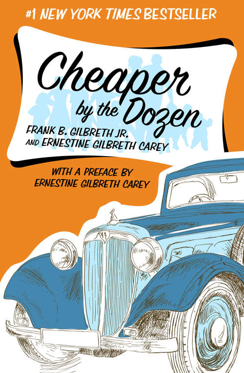Book cover of Cheaper by the Dozen (Digital Original) (A\bantam Starfire Book Ser.)