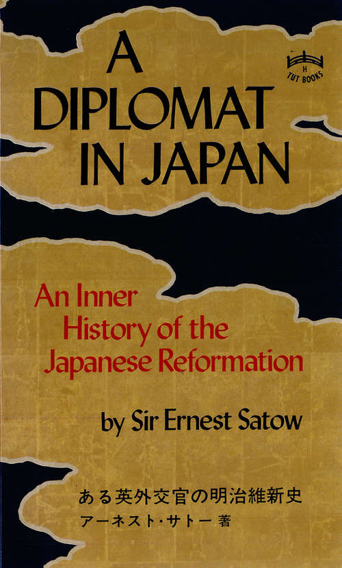 Book cover of A Diplomat in Japan