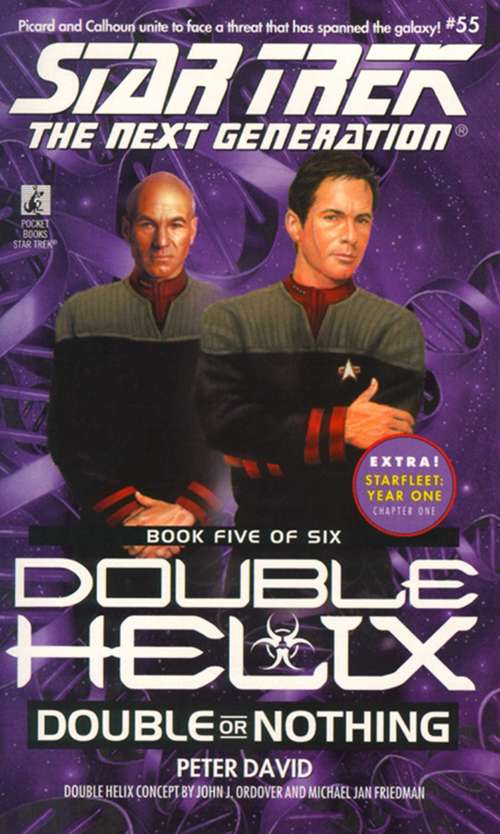 Book cover of Tng #55 Double Helix Book Five: Star Trek The Next Generation