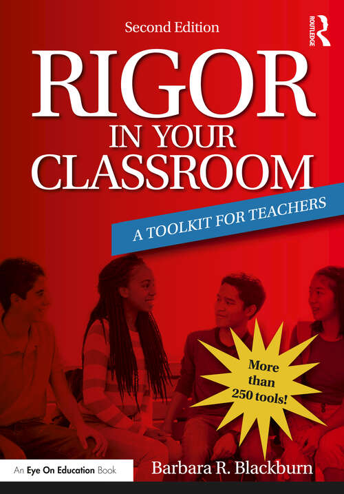 Book cover of Rigor in Your Classroom: A Toolkit for Teachers (2)