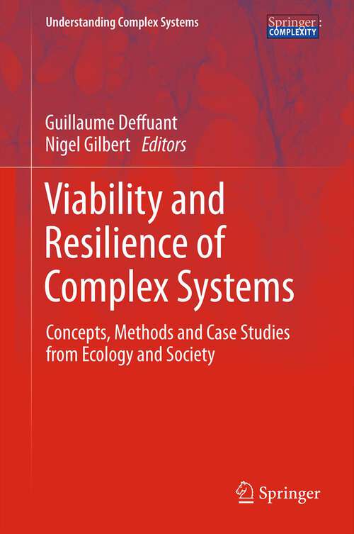 Book cover of Viability and Resilience of Complex Systems