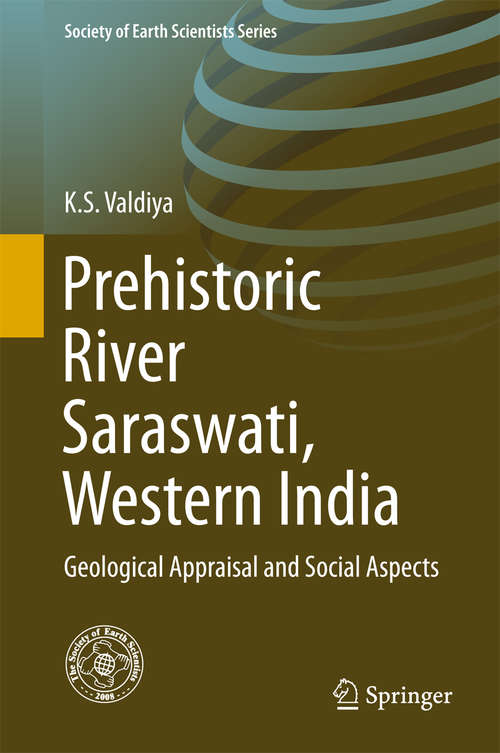 Book cover of Prehistoric River Saraswati, Western India