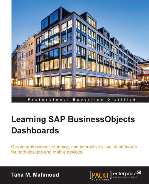 Book cover of Learning SAP BusinessObjects Dashboards