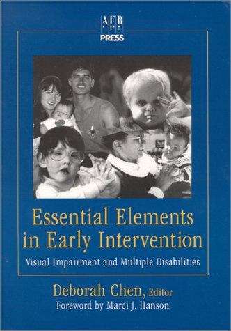 Book cover of Essential Elements in Early Intervention: Visual Impairment and Multiple Disabilities