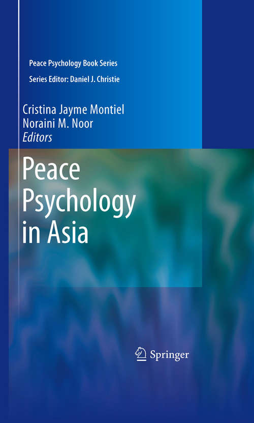 Book cover of Peace Psychology in Asia