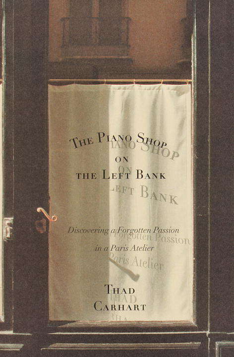 Book cover of The Piano Shop on the Left Bank
