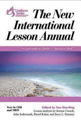 Book cover of The New International Lesson Annual 2016-2017: September 2016 - August 2017