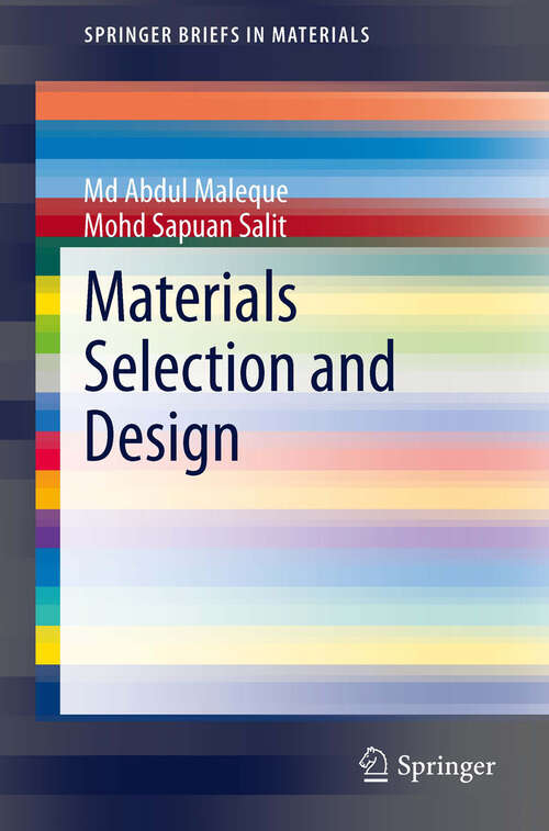 Book cover of Materials Selection and Design