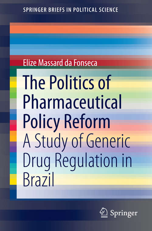 Book cover of The Politics of Pharmaceutical Policy Reform