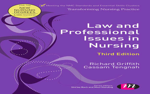 Book cover of Law and Professional Issues in Nursing