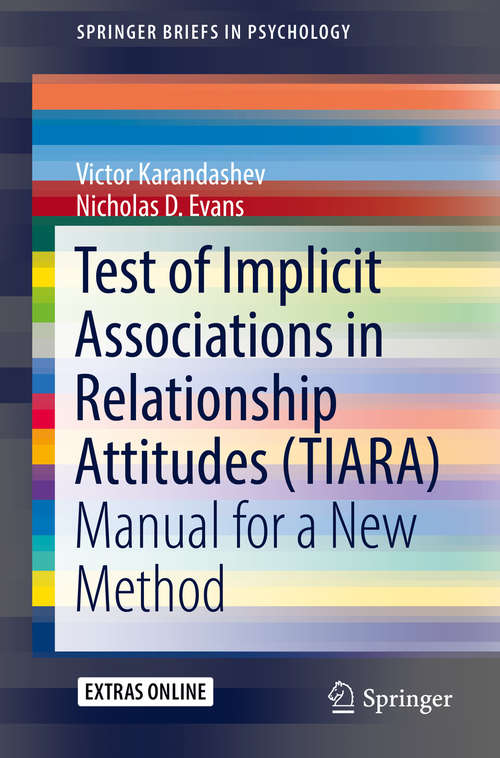 Book cover of Test of Implicit Associations in Relationship Attitudes (TIARA)