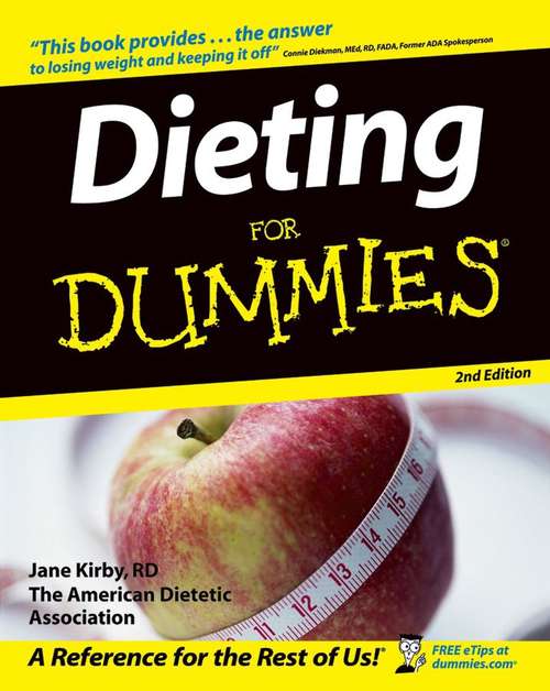 Book cover of Dieting for Dummies (2nd edition)