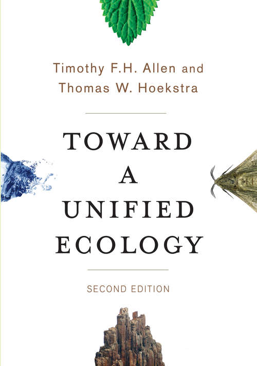 Book cover of Toward a Unified Ecology