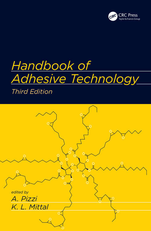 Book cover of Handbook of Adhesive Technology