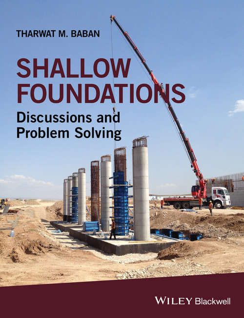 Book cover of Shallow Foundations: Discussions and Problem Solving