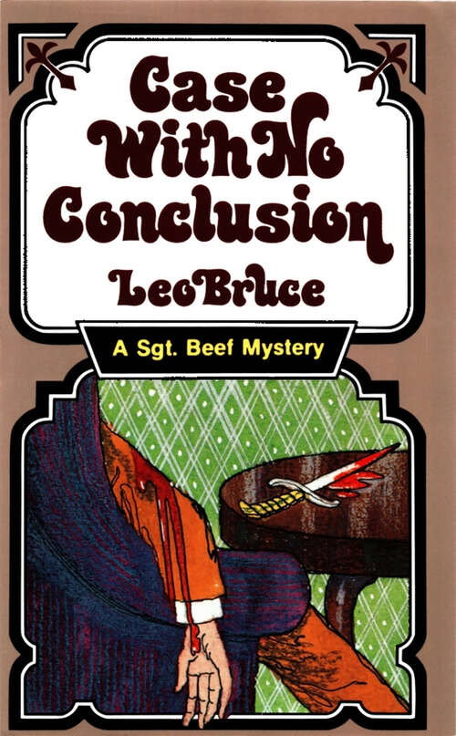 Book cover of Case with No Conclusion: A Sergeant Beef Mystery